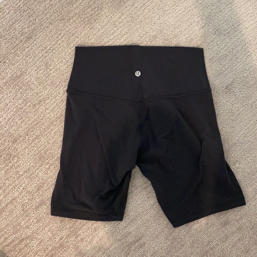 Lululemon 8” biker shorts